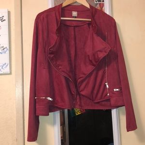 Suede jacket